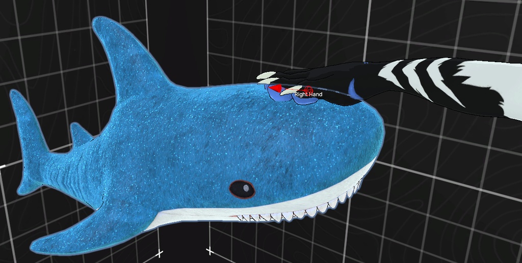 Sharkie Avatar Prop (サメのアバター小道具)