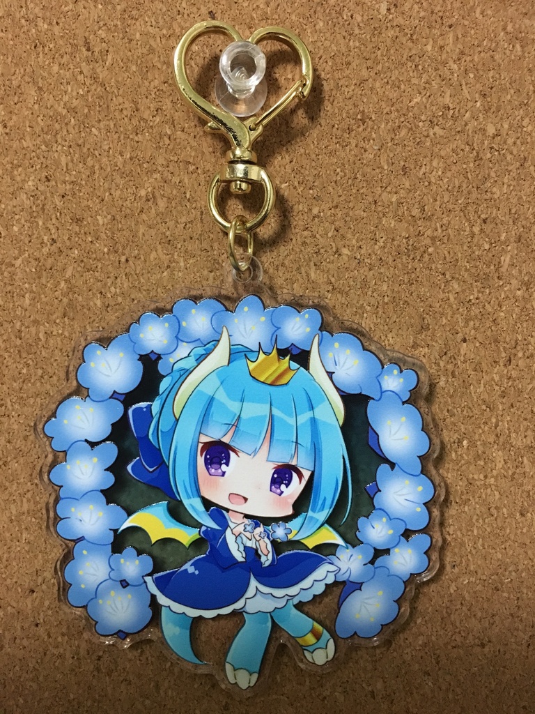 ドラーナちゃんアクキーなすたver