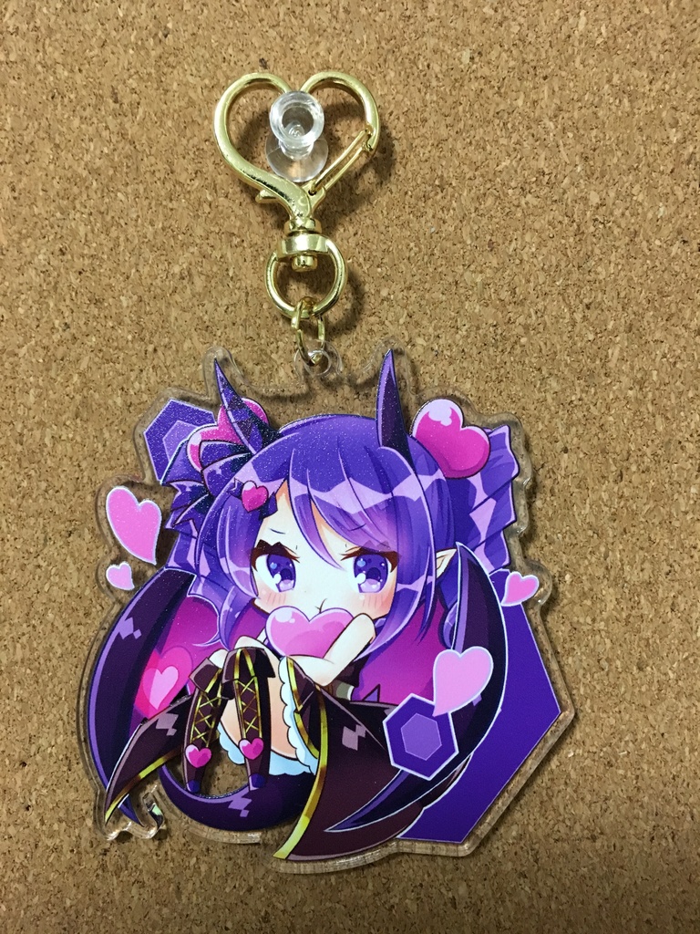 ヴィオラちゃんアクキーなすたver