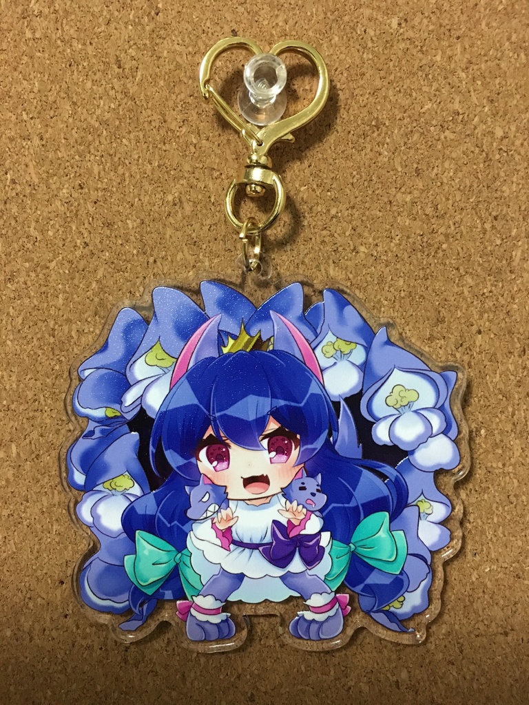 ケルビィちゃんアクキーなすたver