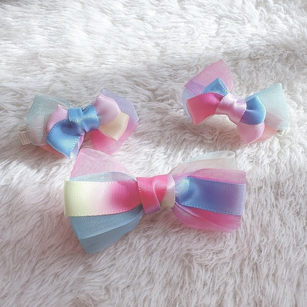 虹色リボンセット