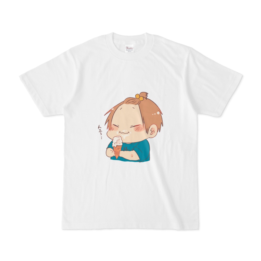 魔王様としゅんくん「そふとくりぃむTシャツ」