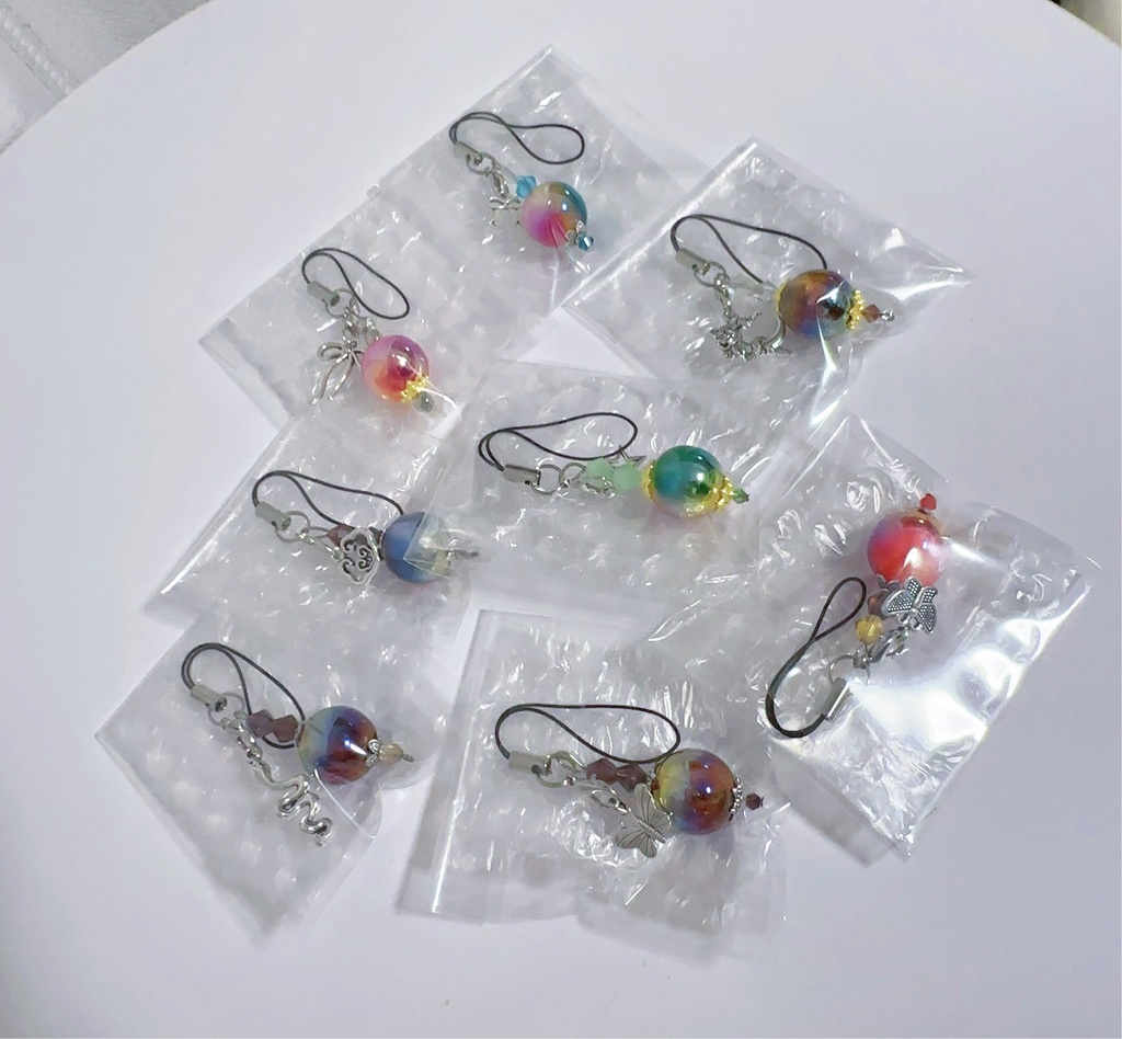 運気試しストラップ+ブロマイド5種