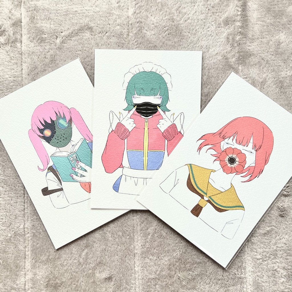 【ポストカード】学生【セット販売】