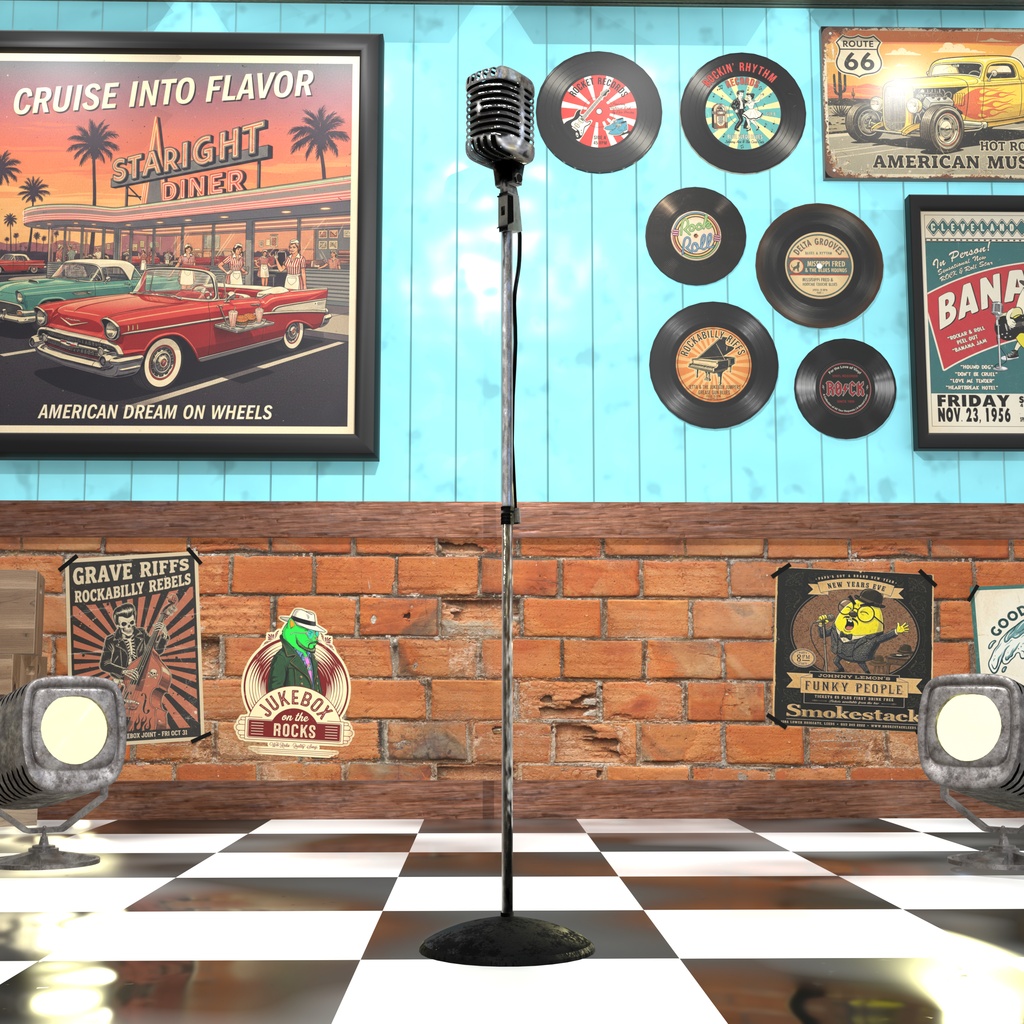 Rockabilly Mic｜Vintage 50's Microphone