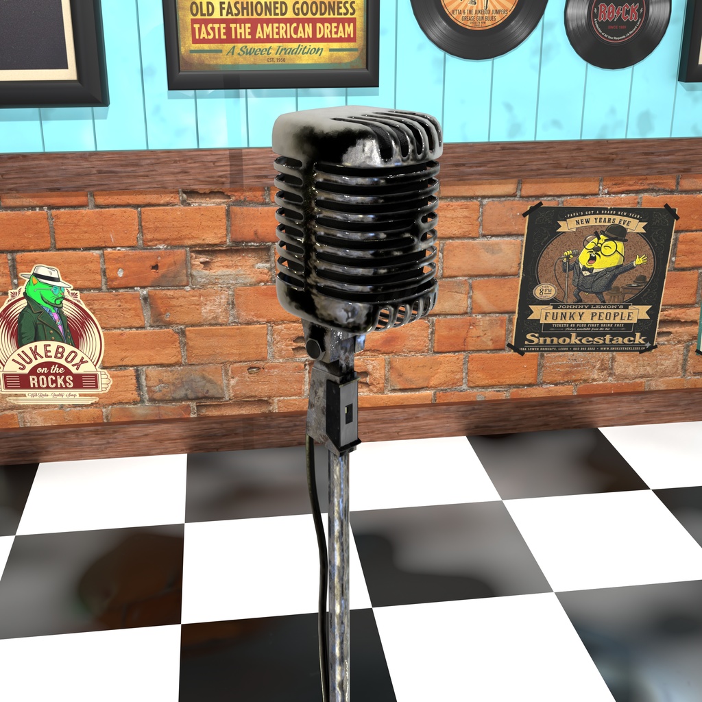 Rockabilly Mic|Vintage 50's Microphone