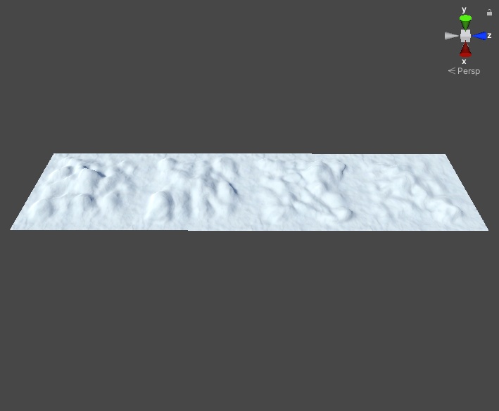 【 VRChat向け 】地面に積もった雪 ( fbx / unitypackage )