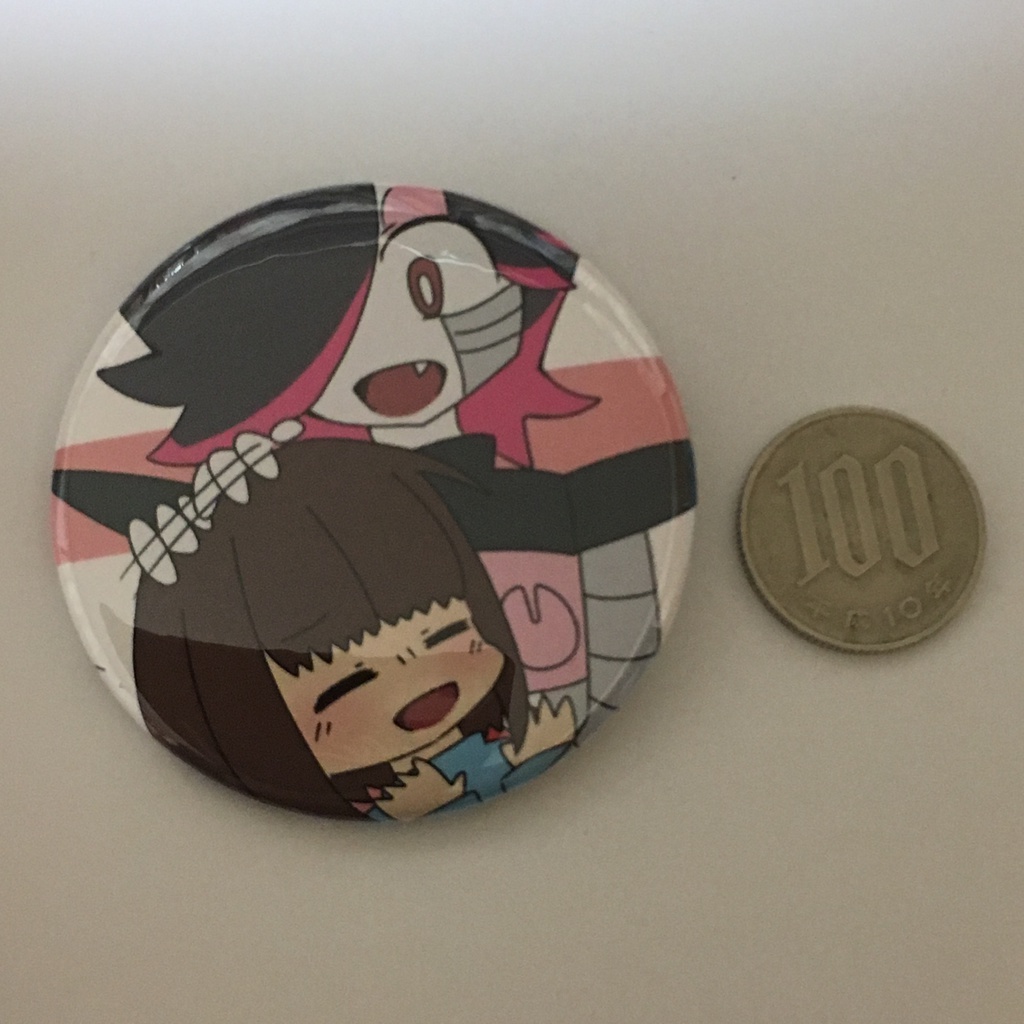 メタフリ 缶バッジ