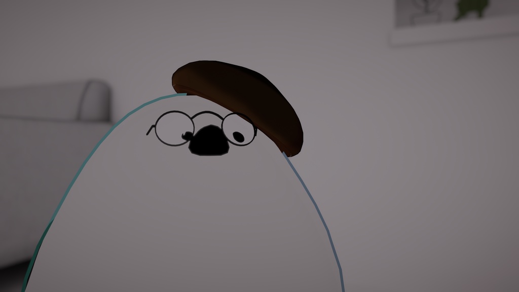 【free】メガネ ~複数アバター対応~