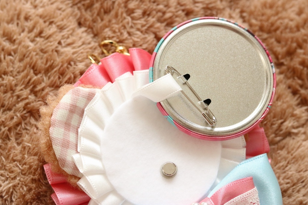 【非公式】くまみみ付きロゼット