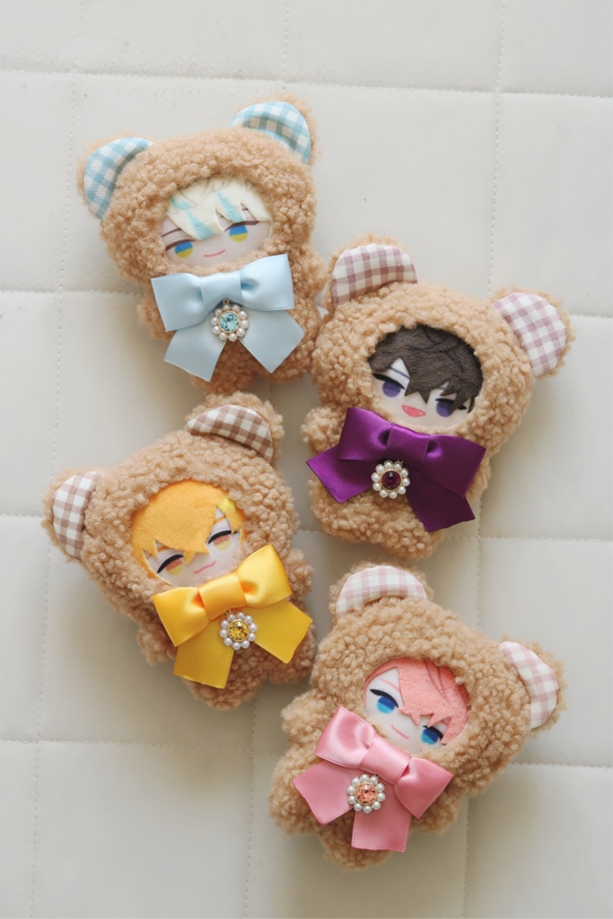 くまさん着ぐるみ 10cm (しっぽ有り)