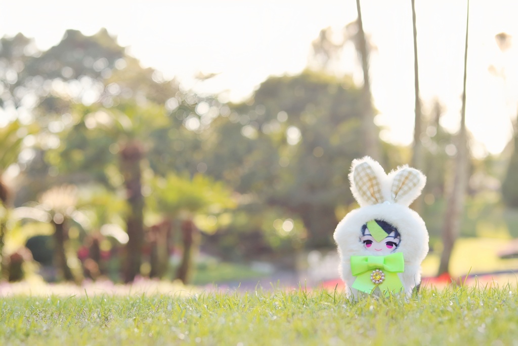 うさぎさん着ぐるみ 10cm(バッグチャーム付き)