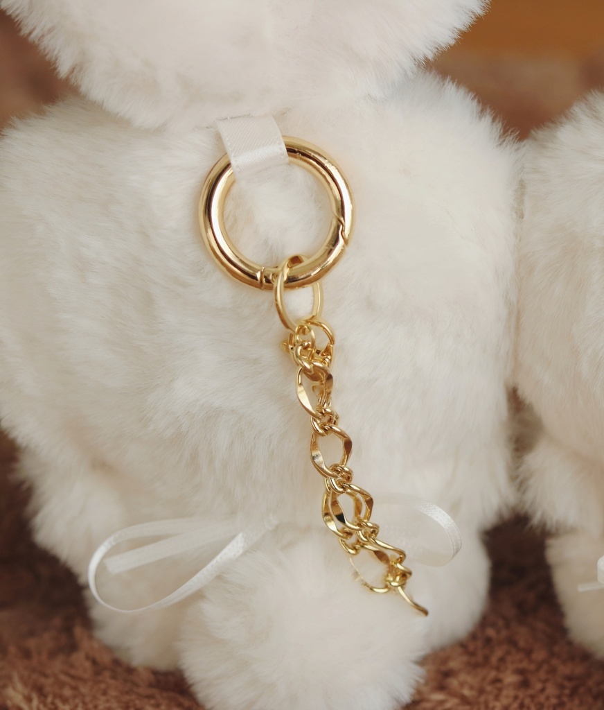 うさぎさん着ぐるみ 10cm(バッグチャーム付き)