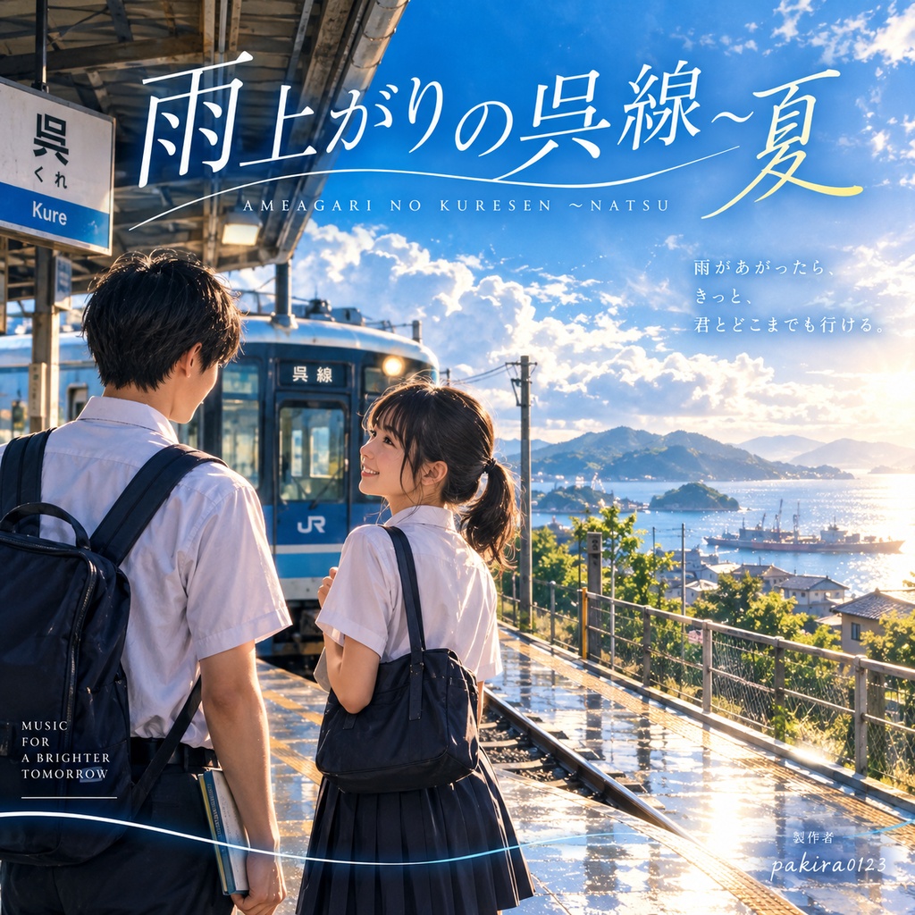 雨上がりの呉線〜夏