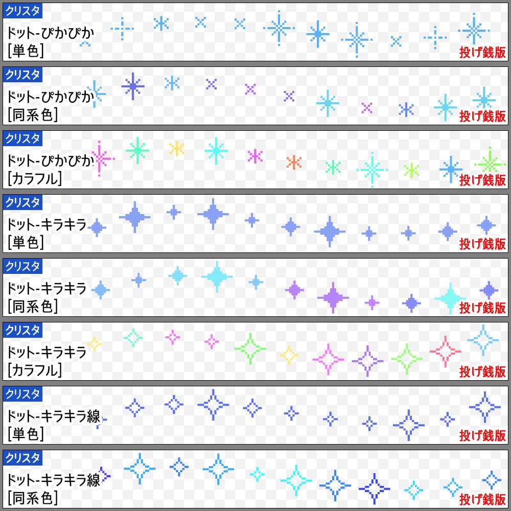 【無料】ドット絵風ブラシ【SAI2・クリスタ・Photoshop】