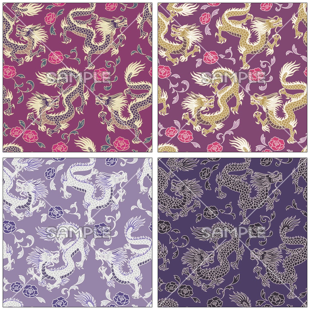 中華風素材【色違い差分】