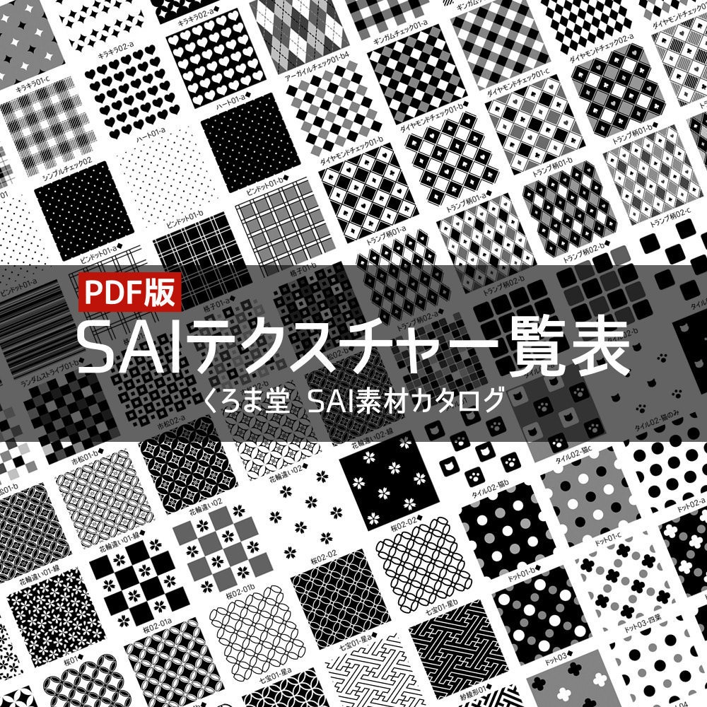 SAIテクスチャ一覧表