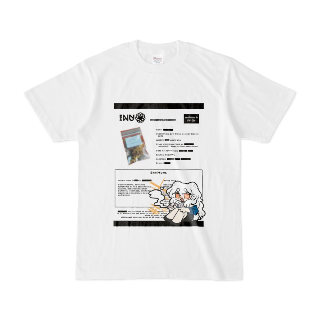 Tｼｬﾂ-oyasai-white