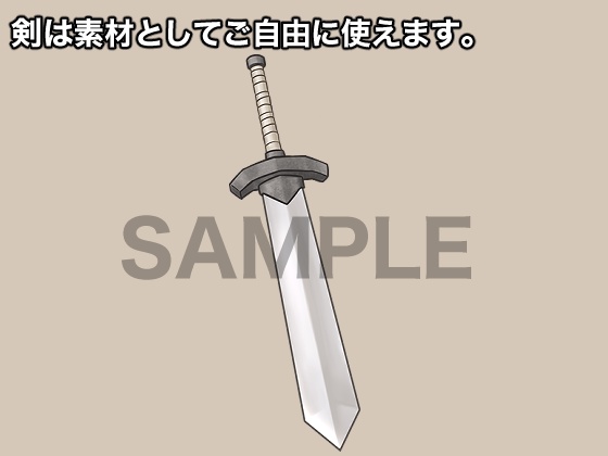 立ち絵素材、アマゾネス、女戦士、C52