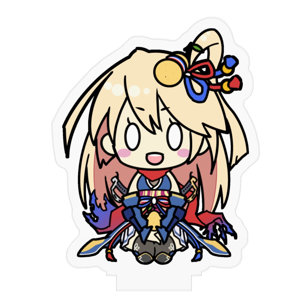 正座フランちゃん-アクリルフィギュア