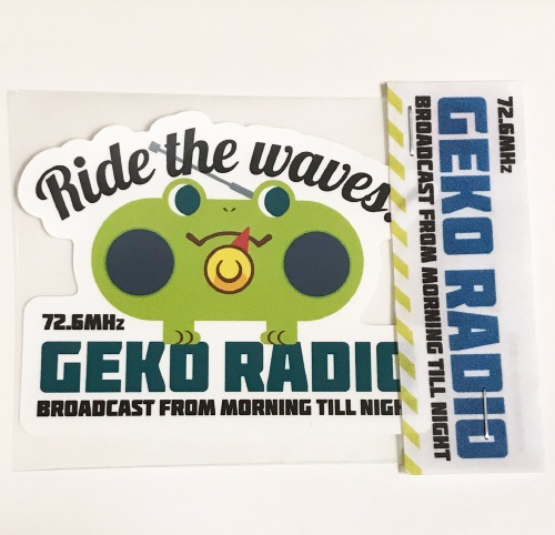 ゲコラジオステッカー