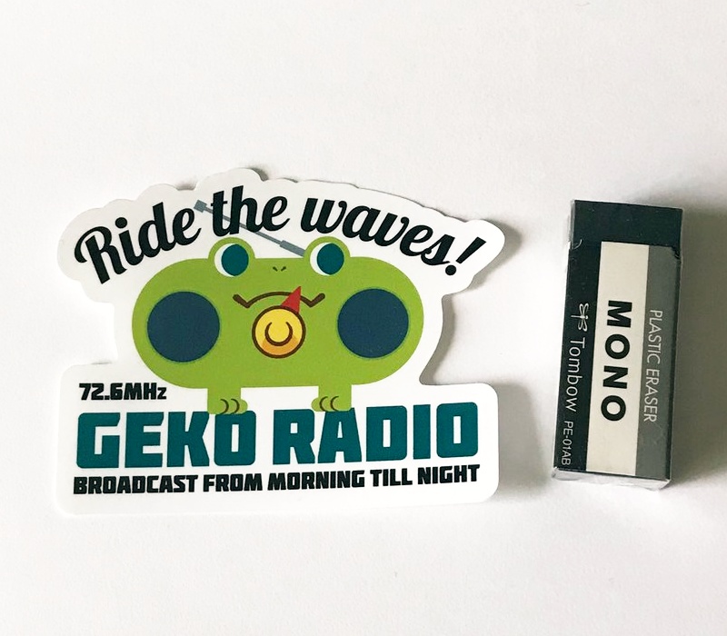 ゲコラジオステッカー