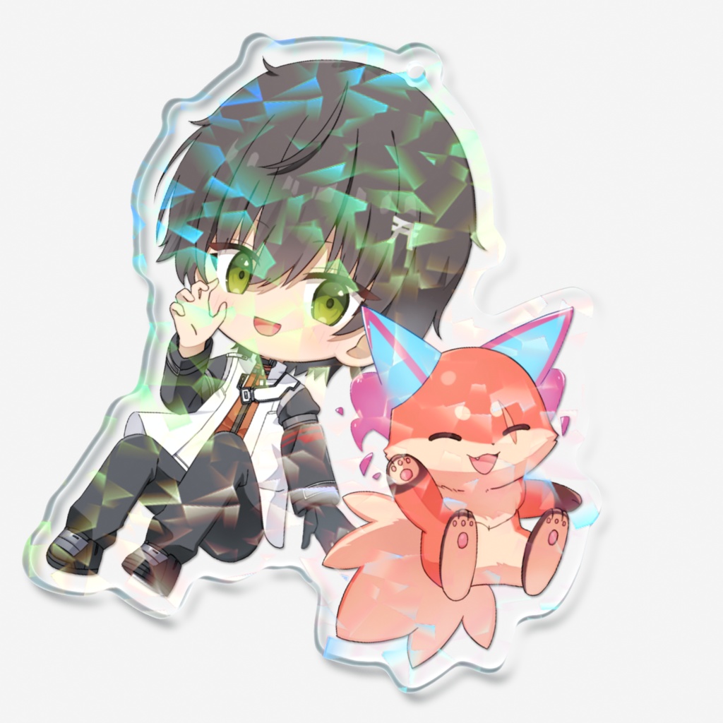 おぼろ アクリルキーホルダー