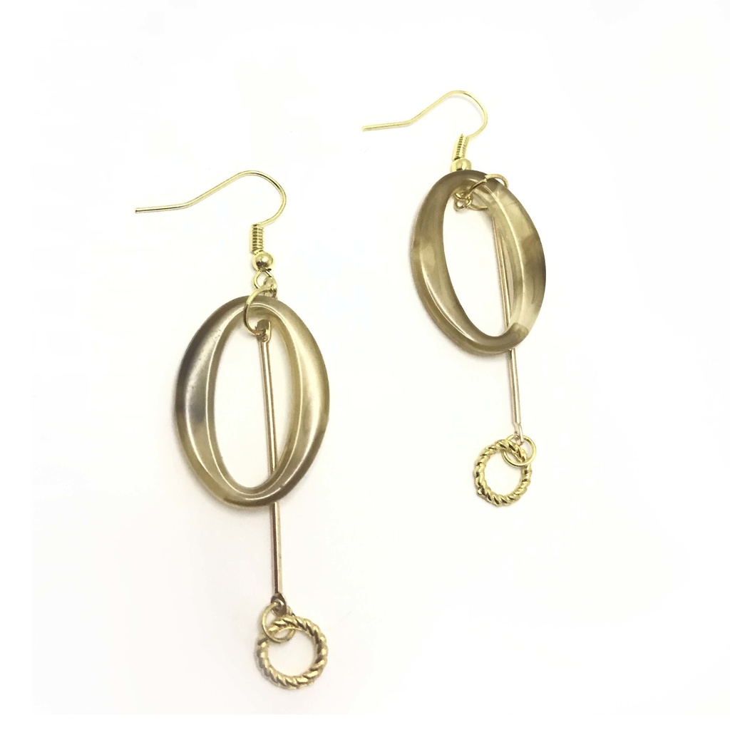 ヒプマイ~伊弉冉一二三イメージ~大ぶりピアス