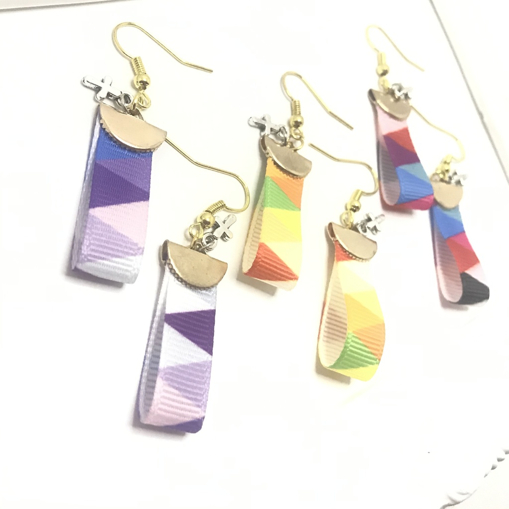 ヒプマイ麻天狼イメージリボンピアス