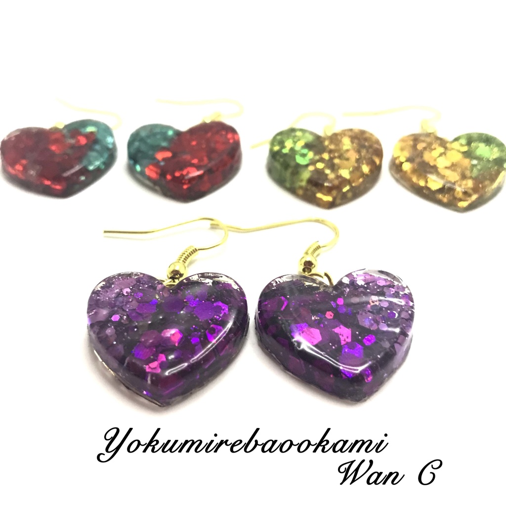 ヒプマイ麻天狼イメージハートピアス