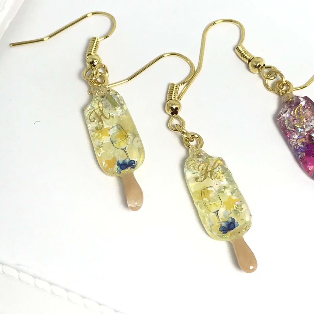 ヒプマイ麻天狼イメージピアスピアスワインver.