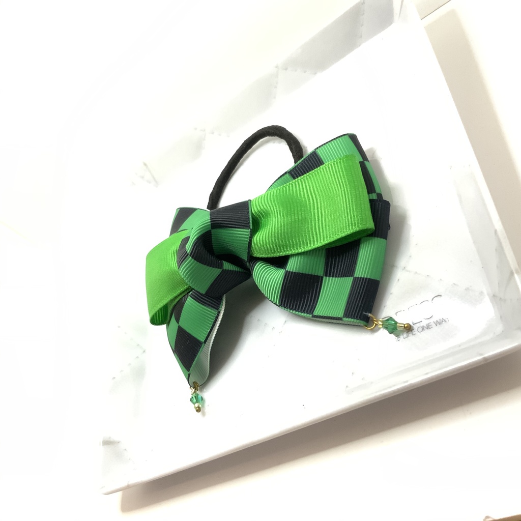 竈門炭治郎イメージ リボンヘアゴム