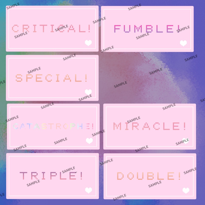 【概要欄必読・無料版あり】ココフォリア用ゲーム表示風カットイン【TRPG/APNG】