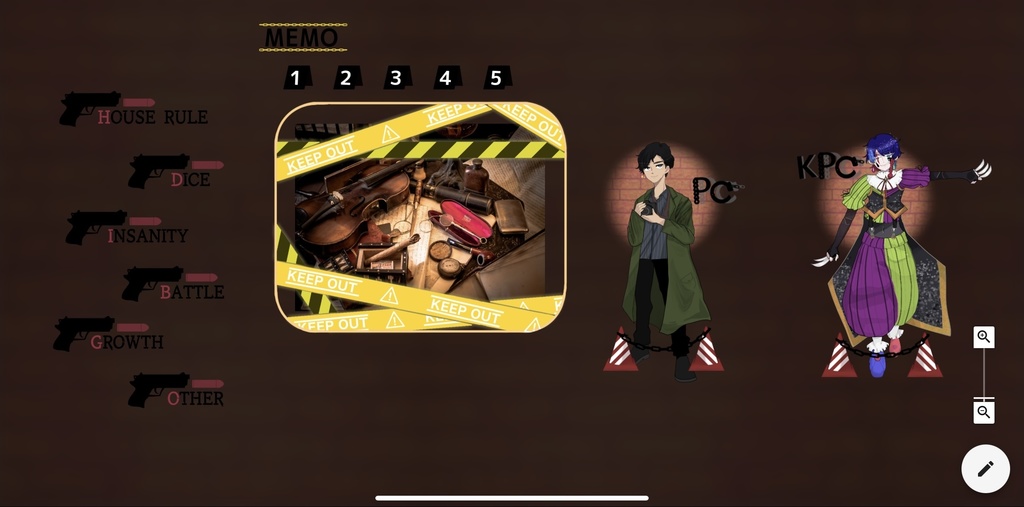 【無料あり】刑事・悪人シナリオ等に使えそうなココフォリア素材【TRPG/APNG】