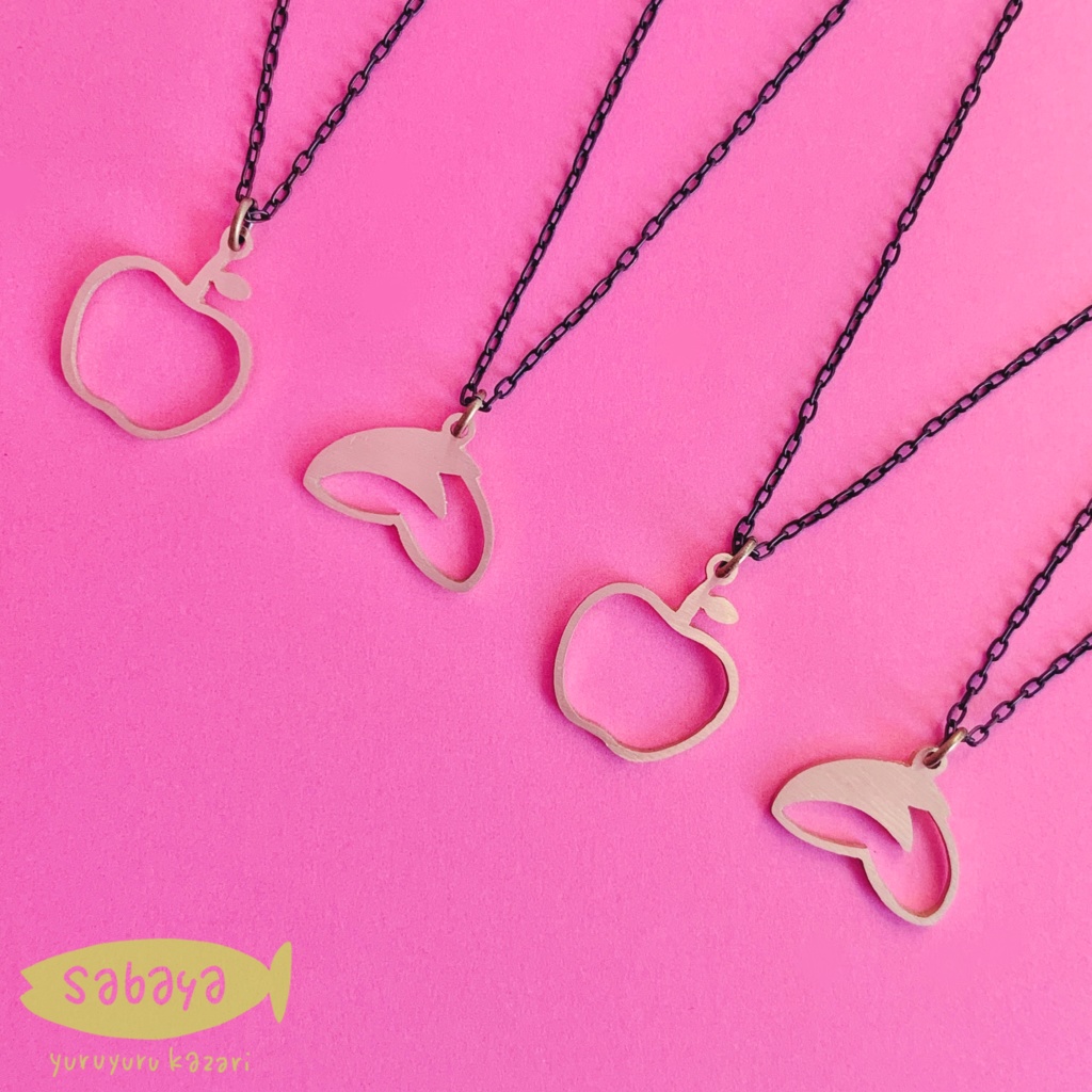 りんごのネックレス