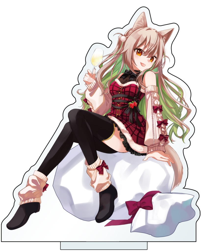 左門しゃなアクリルフィギュアverXmas【限定】