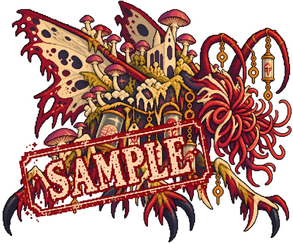 クトゥルフ神話TRPG 神話生物ドット立ち絵素材 Vol.1【SPLL:E186478】