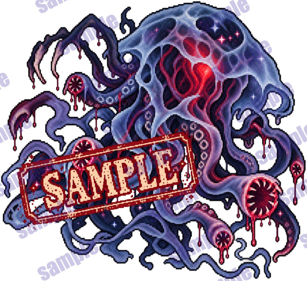 クトゥルフ神話TRPG 神話生物ドット立ち絵素材 Vol.2【SPLL:E186480】