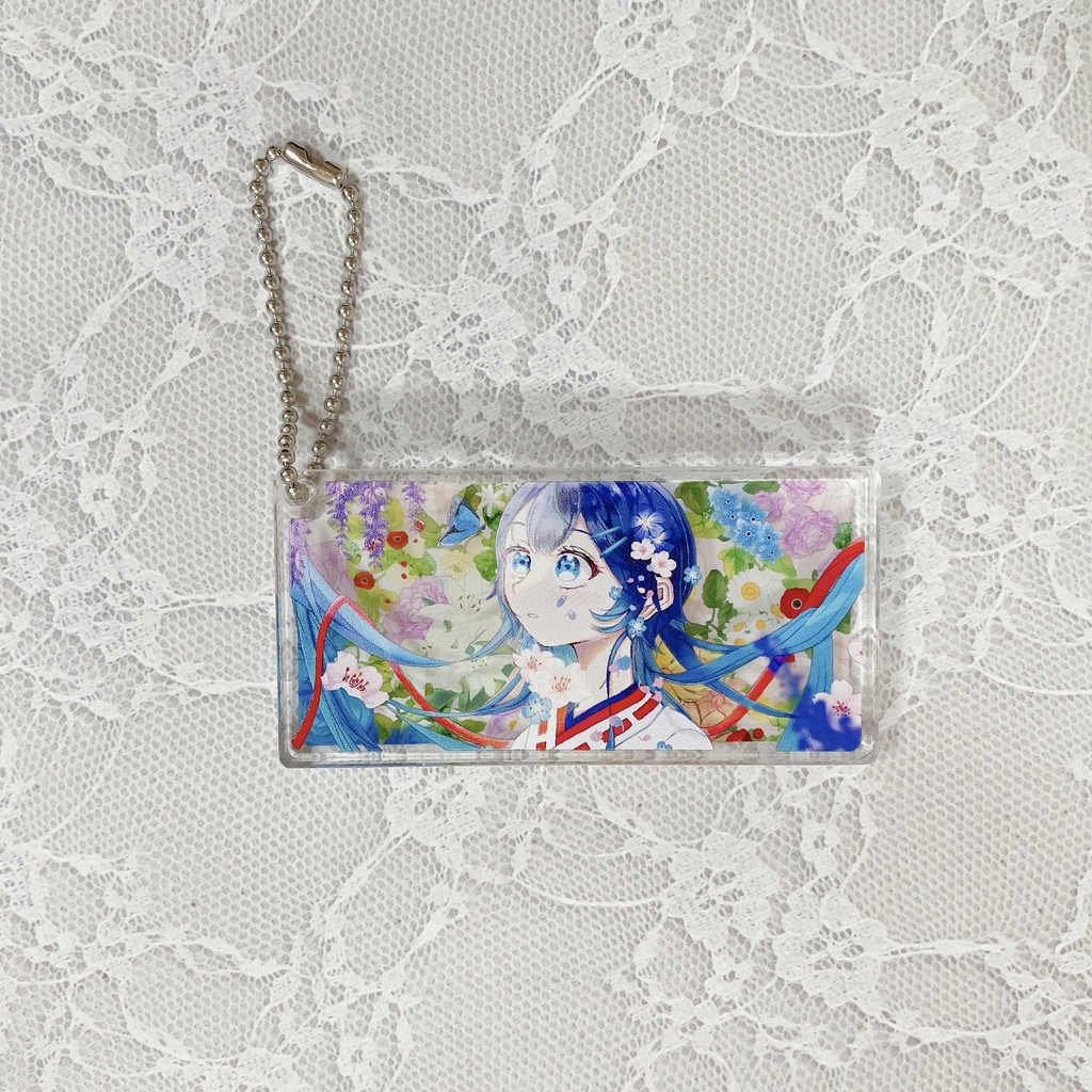 天羽星心 1.5周年記念1枚絵キーホルダー
