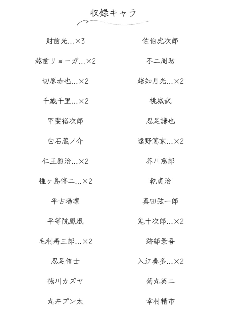 エンドレス・エバー・アフター(tnpr夢再録本)