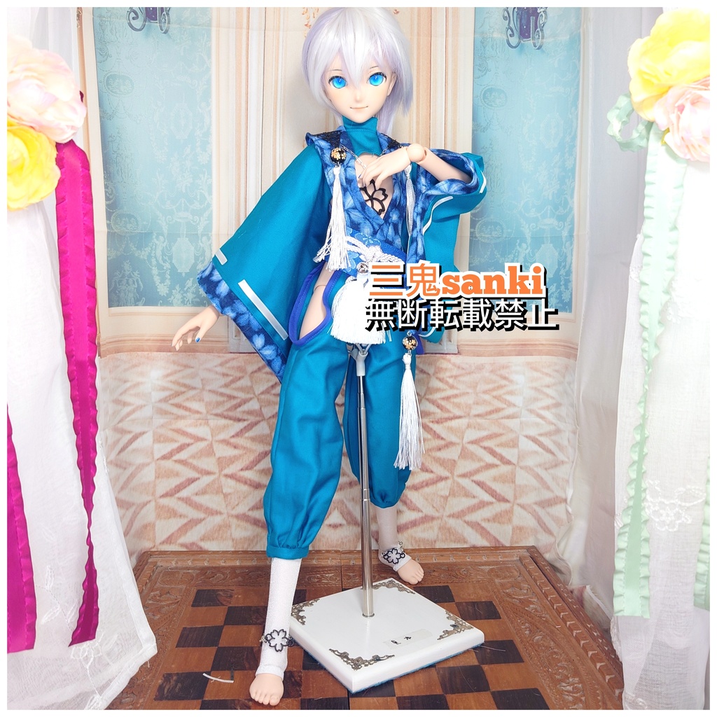 『桜迷宮・漆~式神/雄型』(青)DD(男の子ボディ)