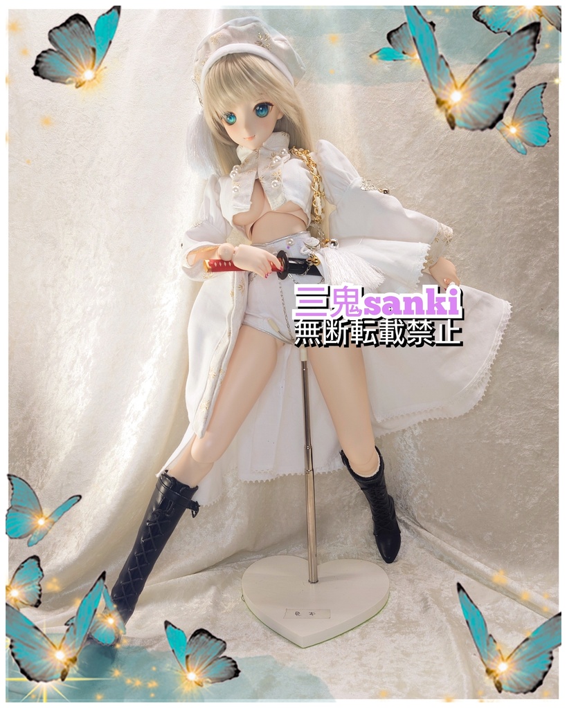 冬『月下の一軍』セット（白）・ＤＤ(M～dy胸用）)