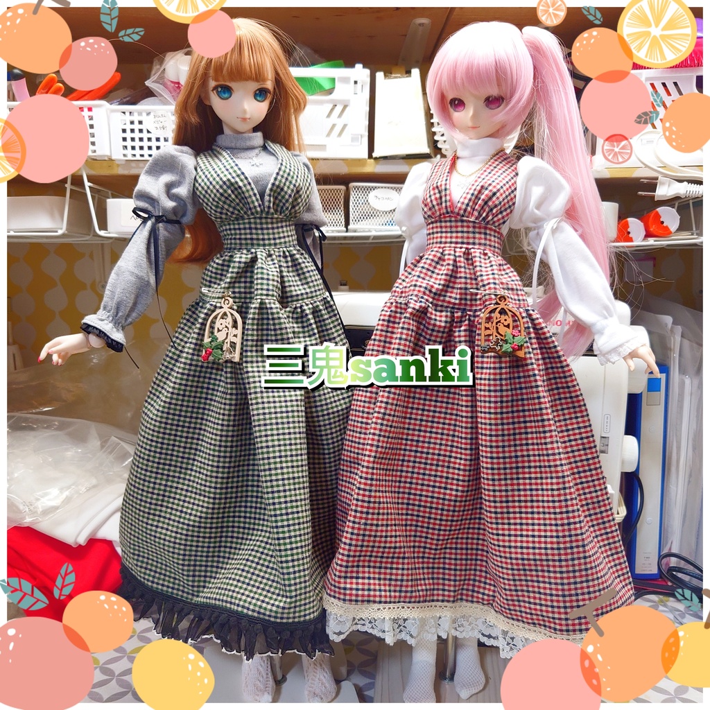 冬のワンピースセット(赤)・DD/DDS(SS~L胸用)