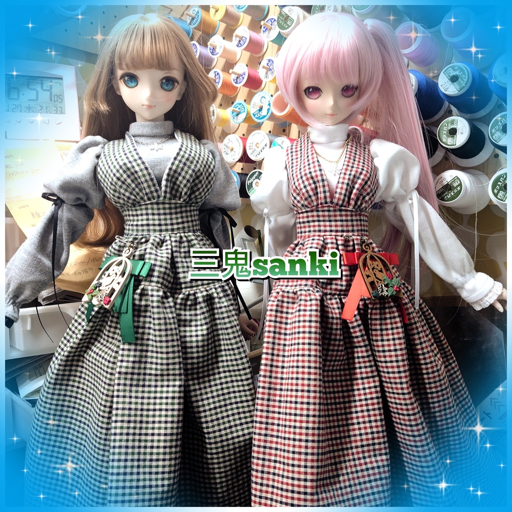 冬のワンピースセット(赤)・DD/DDS(SS~L胸用)