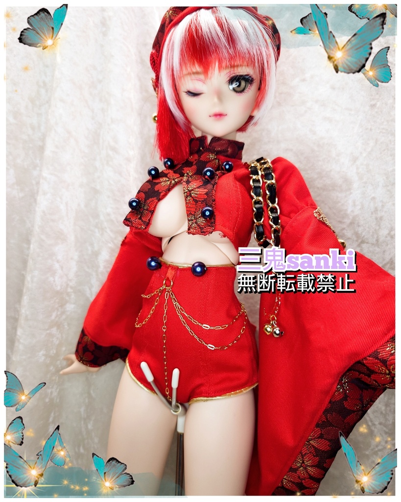 『月下の一軍』セット（赤）DD/DDS（M~dy胸）用