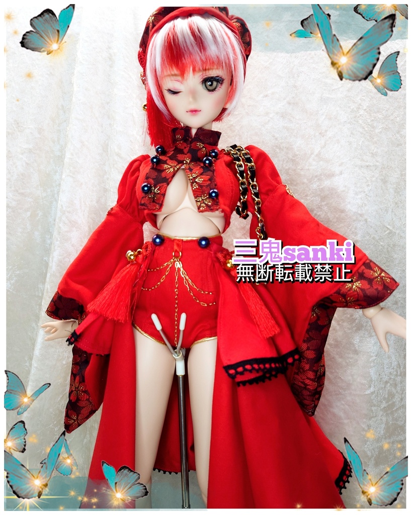 『月下の一軍』セット（赤）DD/DDS（M~dy胸）用