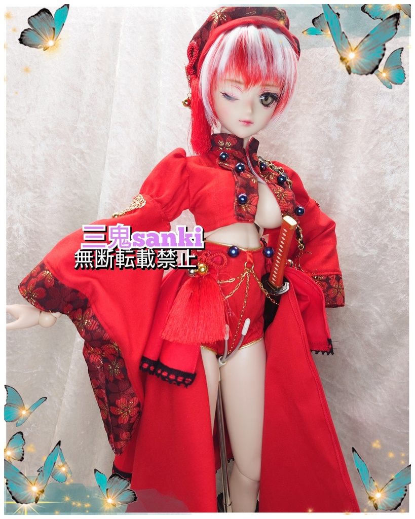 『月下の一軍』セット（赤）DD/DDS（M~dy胸）用