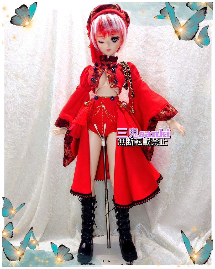 『月下の一軍』セット（赤）DD/DDS（M~dy胸）用