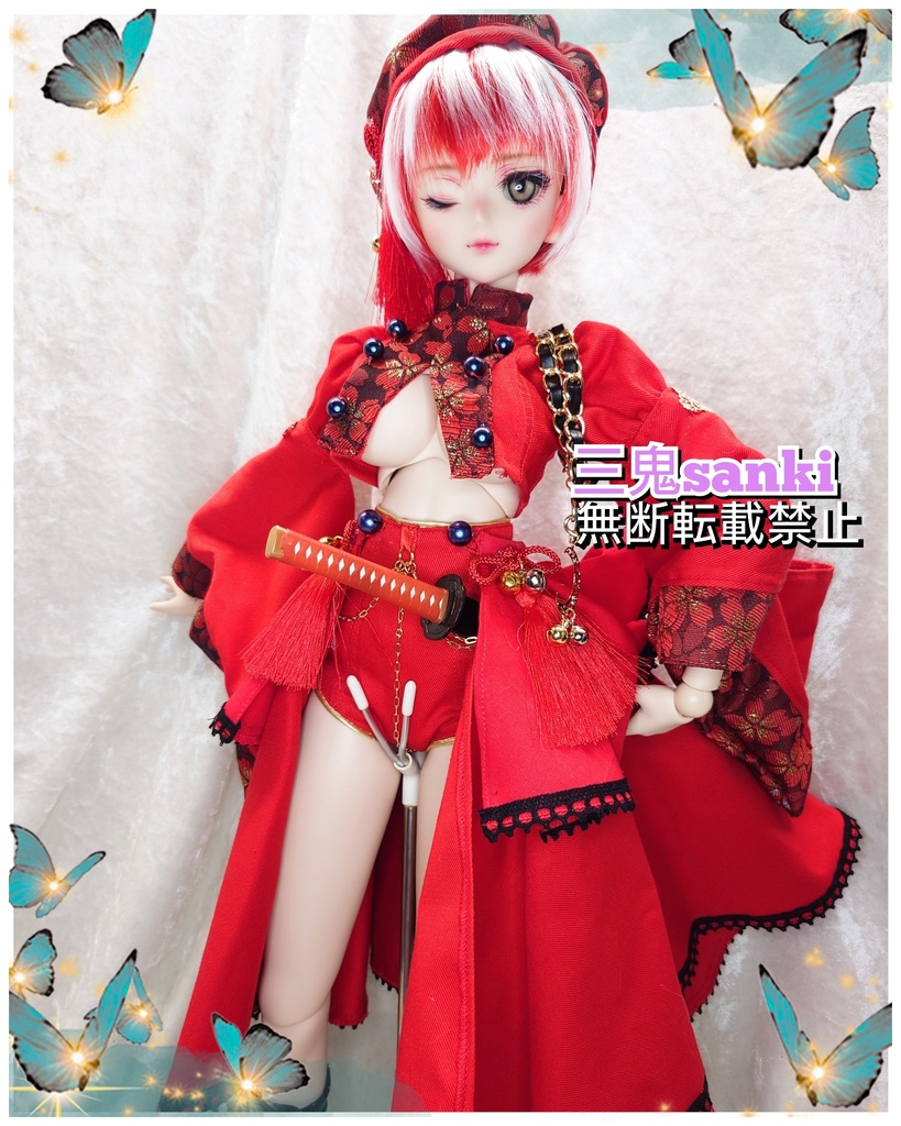 『月下の一軍』セット（赤）DD/DDS（M~dy胸）用