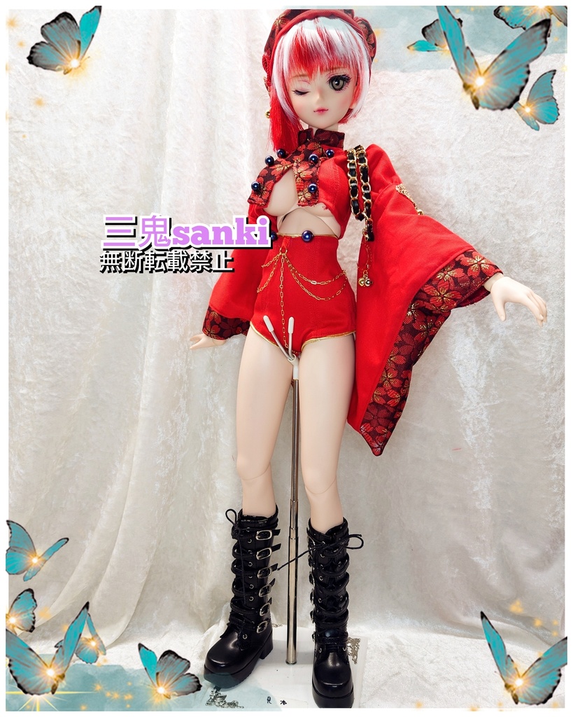 『月下の一軍』セット（赤）DD/DDS（M~dy胸）用